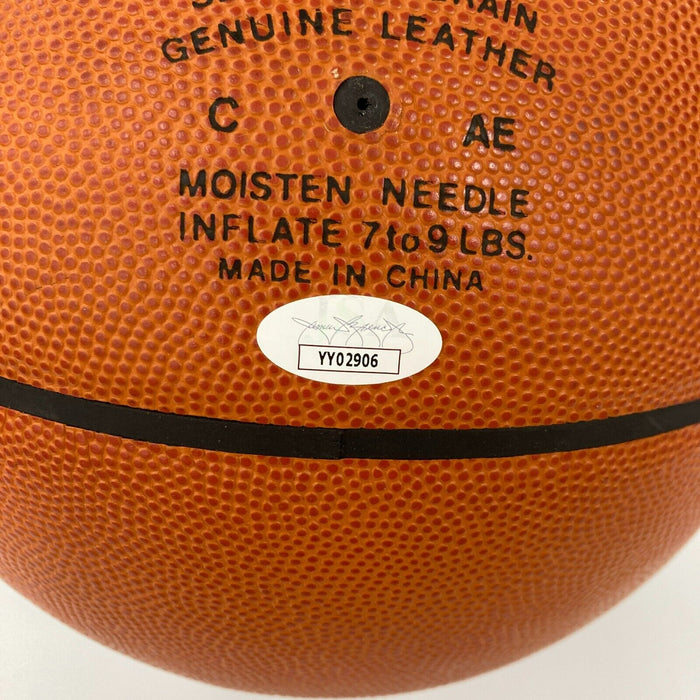 Wilt Chamberlain "HOF 1978" Signed Spalding Official NBA Game Basketball JSA COA