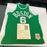 Bill Russell "HOF 1974" Signed 1962-63 Mitchell & Ness Boston Celtics Jersey JSA