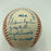 Pitchers Who Threw 2 No Hitters Signed Baseball Spahn Vandermeer PSA DNA MINT 9