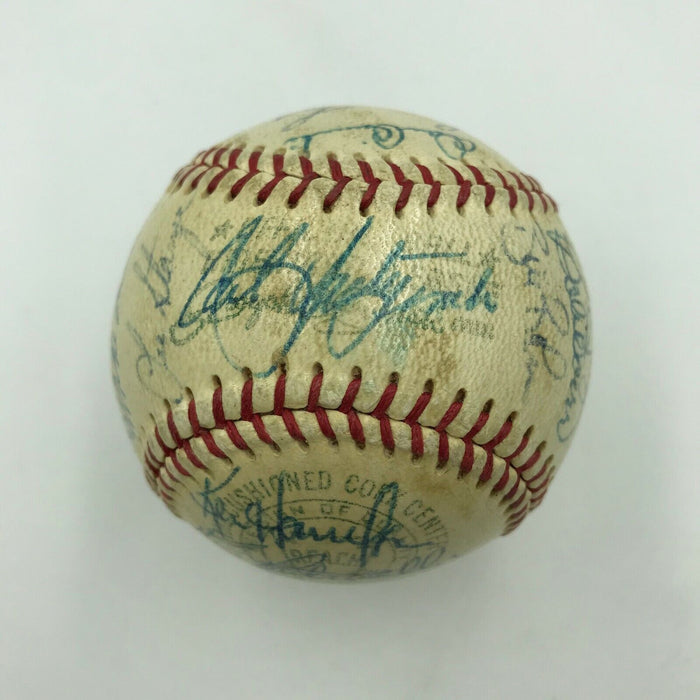 1967 Boston Red Sox AL Champs Team Signed American League Baseball With JSA COA