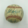 1967 Boston Red Sox AL Champs Team Signed American League Baseball With JSA COA