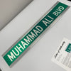 Muhammad Ali Signed 6x30 Muhammad Ali BLVD Street Sign PSA DNA COA
