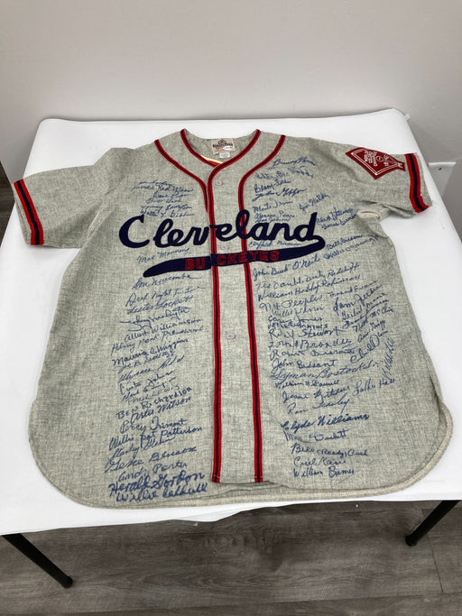 Cleveland Buckeye Negro League Legends Signed Jersey With 71 Autographs JSA COA