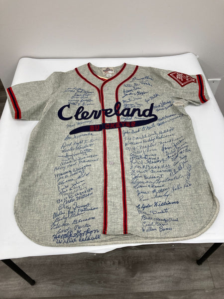 Cleveland Buckeye Negro League Legends Signed Jersey With 71 Autographs JSA COA