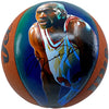 Michael Jordan Signed Hand Painted Art Basketball JSA 9 MINT & UDA Upper Deck