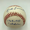 Rick Ferrell Signed Heavily Inscribed American League Baseball JSA COA