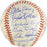 Joe Dimaggio Pie Traynor George Weiss HOF Multi Signed Baseball SGC COA