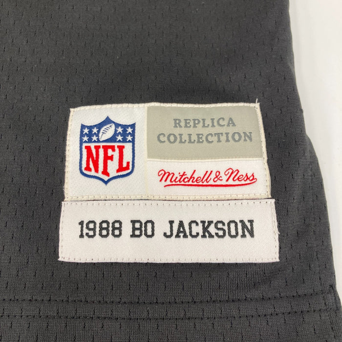 Bo Jackson Signed 1988 Oakland Raiders Mitchell & Ness Jersey Beckett COA