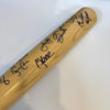 2000 NY Yankees WS Champs Team Signed Bat Derek Jeter Mariano Rivera JSA COA