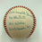 Bob Gibson Signed Heavily Inscribed Career STAT Baseball Reggie Jackson COA