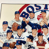 1967 Boston Red Sox AL Champs Team Signed 18x24 Litho Photo Carl Yastrzemski JSA