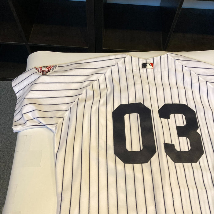 Derek Jeter New York Yankees Legends Signed Jersey 25 Sigs JSA COA