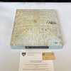 Derek Jeter Signed Authentic 2012 Game Used First Base With Steiner COA
