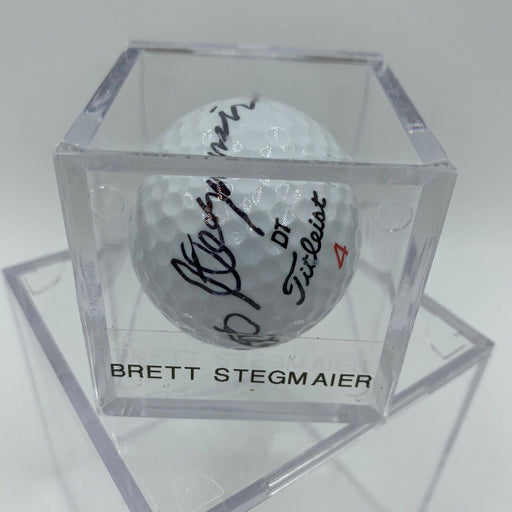 Brett Stegmaier Signed Autographed Golf Ball PGA With JSA COA