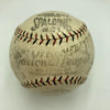 1924 St. Louis Cardinals Team Signed Baseball Rogers Hornsby Bottomley JSA COA
