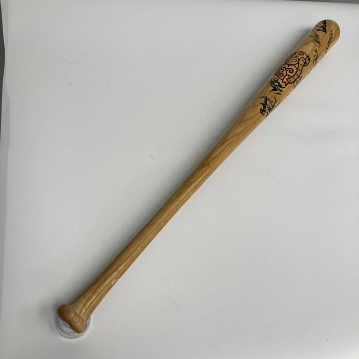 1995 Atlanta Braves World Series Champs Team Signed Baseball Bat JSA COA