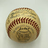 1951 Yankees World Series Champs Team Signed Baseball Mickey Mantle Rookie BAS