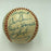 1954 Chicago White Sox Team Signed Autographed Baseball With Nellie Fox