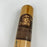 Enos Slaughter Signed Heavily Inscribed STAT Baseball Bat JSA