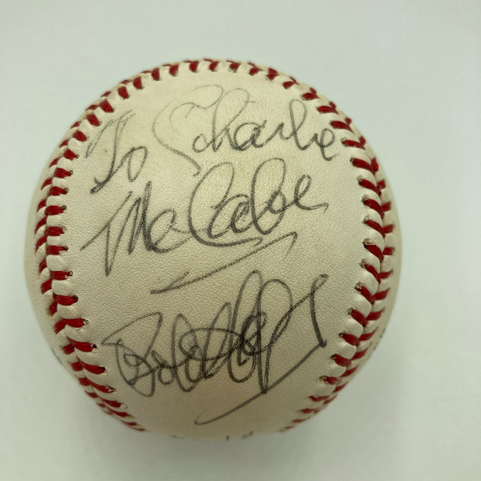 Jack Nicklaus Bob Hope Golf Legends Signed Baseball JSA COA