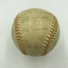 1969 Cleveland Indians Team Signed Autographed American League Baseball