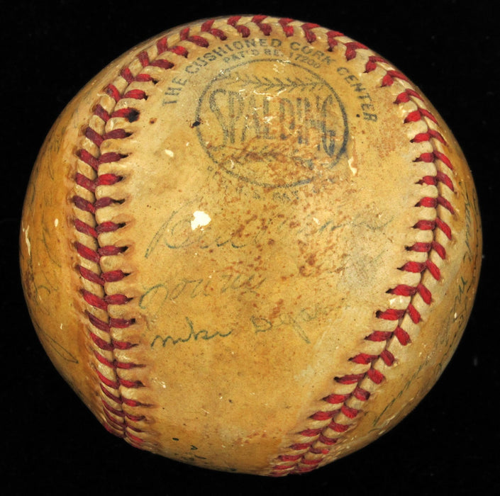 1940 Cincinnati Reds World Series Champs Team Signed Baseball JSA COA