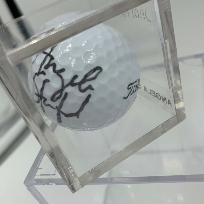Angela Stanford Signed Autographed Golf Ball PGA With JSA COA