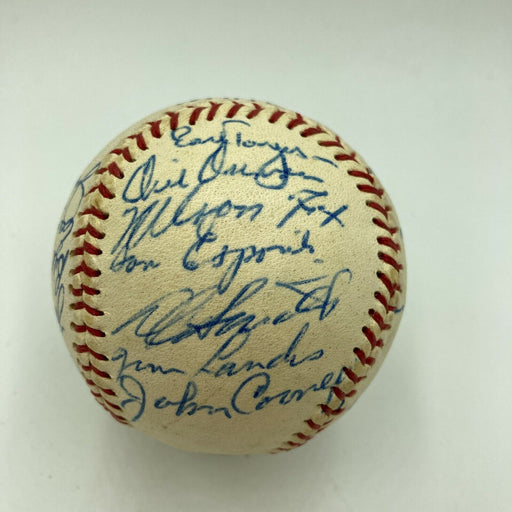 1950's Chicago White Sox Team Signed Autographed Baseball With Nellie Fox