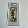 Claude Humphrey Signed Autographed $1 One Dollar Bill PSA DNA COA NFL