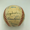 500 Home Run Signed Baseball Mickey Mantle Ted Williams Willie Mays 10 Sigs JSA