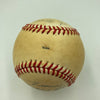 Satchel Paige Signed Official League Baseball Displays As Single Signed JSA COA