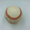 Beautiful Wilt Chamberlain Single Signed American League Baseball With JSA COA