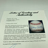 Beautiful Mickey Mantle Signed American League Baseball PSA DNA Graded MINT 9