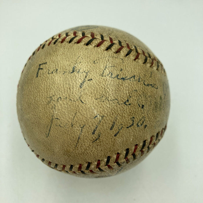 1931 St. Louis Cardinals World Series Champs Team Signed Game Used Baseball JSA