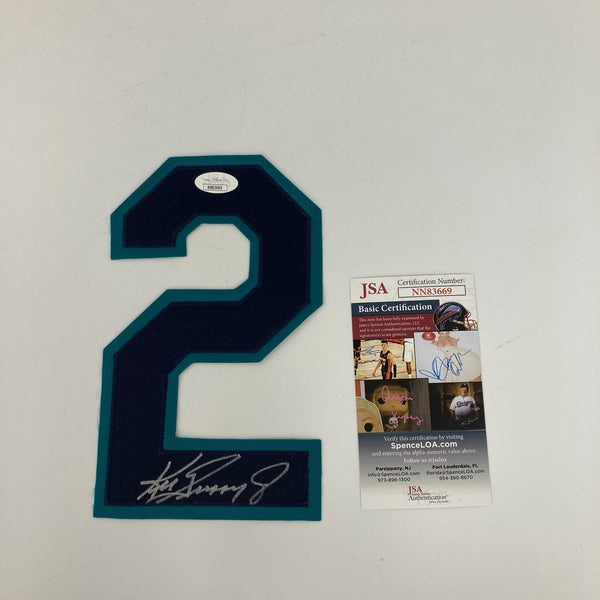 Ken Griffey Jr. Signed Seattle Mariners Jersey #2 JSA COA