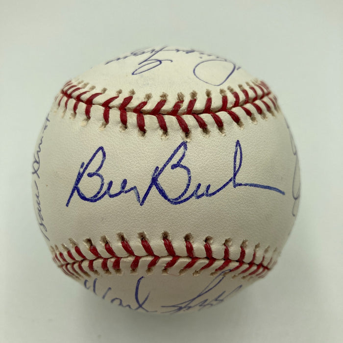 1986 Boston Red Sox AL Champs Team Signed Major League Baseball JSA COA