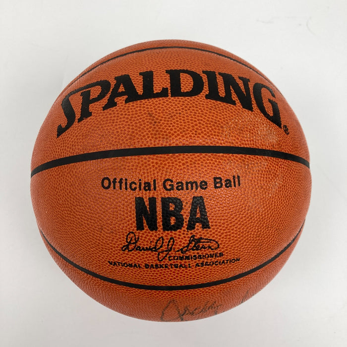 Jack Nicholson Signed Spalding Official NBA Game Basketball JSA COA