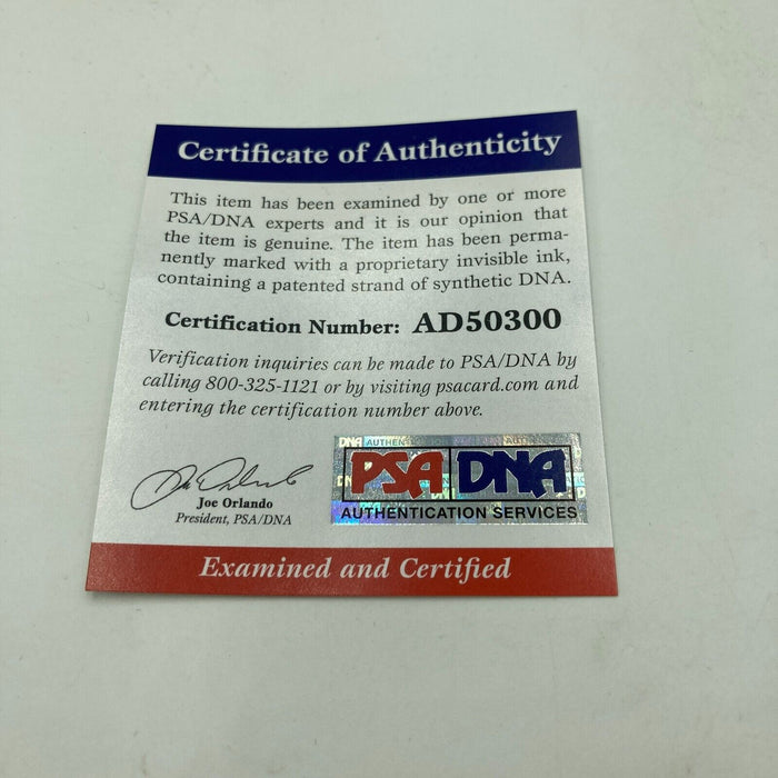 Terence Bud Crawford Signed Official Major League Baseball PSA DNA COA Boxing