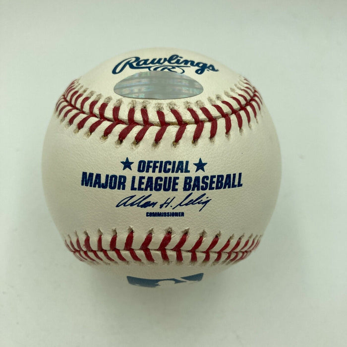 Magnificent Derek Jeter "Yankee Captain 6-3-03" Signed Baseball MLB Authentic