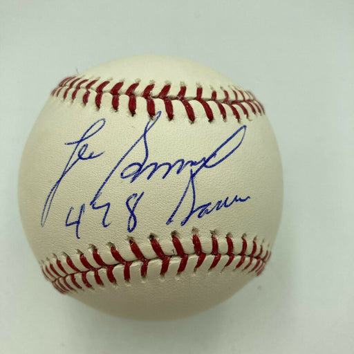 Lee Smith 478 Saves Signed Official Major League Baseball JSA COA