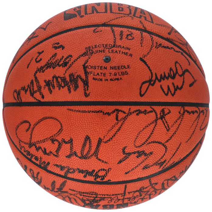 Michael Jordan 1989 All Star Game Team Signed Spalding Game Basketball PSA DNA