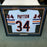 Walter Payton Signed Authentic Chicago Bears Jersey Framed Beckett COA