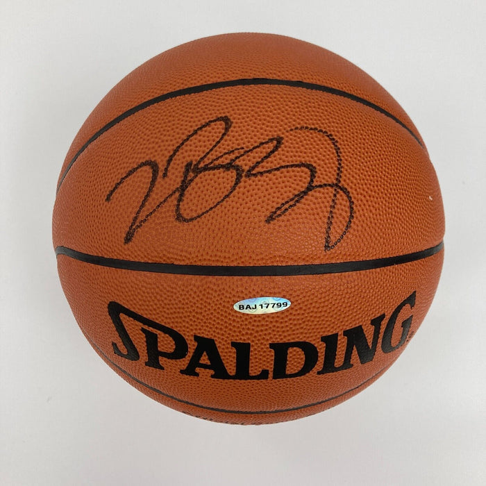 LeBron James Signed Spalding Official Game Basketball UDA Upper Deck & JSA COA