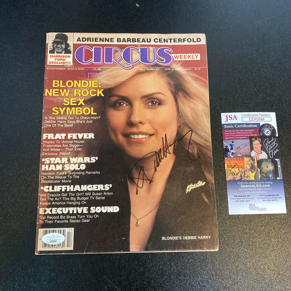 Debbie Harry Signed Autographed Vintage 1979 Magazine With JSA COA