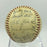 Beautiful 1937 Detroit Tigers Team Signed AL Baseball Hank Greenberg JSA COA