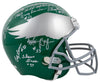 1960 Philadelphia Eagles NFL Champs Team Signed Full Size Helmet JSA Certified