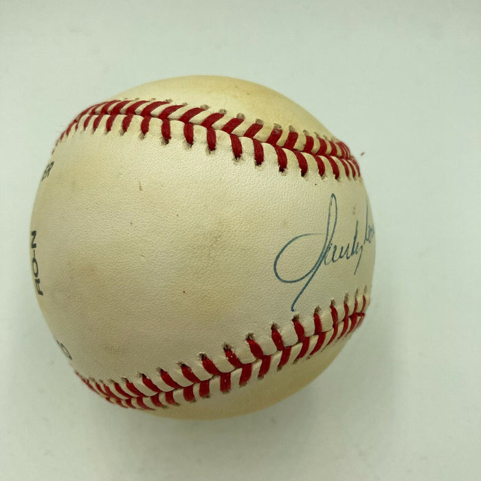 Sandy Koufax Signed Autographed Official National League Baseball With JSA COA