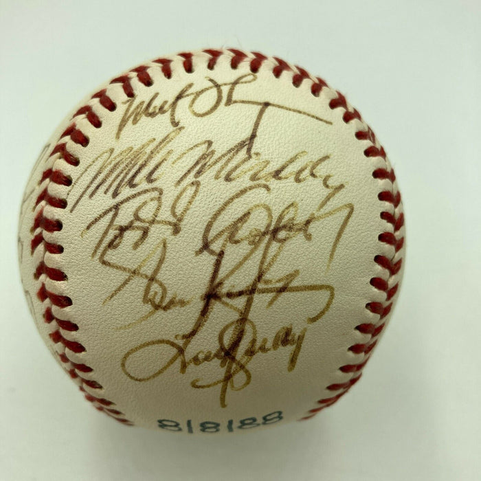 Mike Schmidt 1988 Philadelphia Phillies Team Signed Baseball