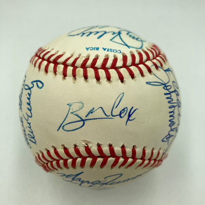 1991 Atlanta Braves NL Champs Team Signed World Series Baseball 29 Sigs JSA COA