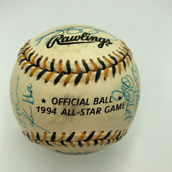 1994 All Star Game National League Team Signed Baseball Barry Bonds PSA DNA COA